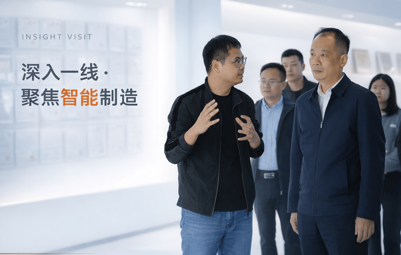 苏耿聪副市长调研十大正规买球的网站AI+制造工作